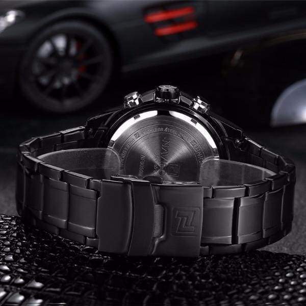 Montre Analogique Et Numérique Lumineuse De Luxe À Affichage À Cristaux Liquides Militaire Pour Homme
