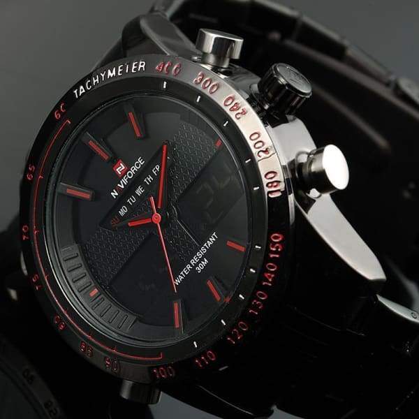 Montre De Poignet Quartz Homme Full Steel