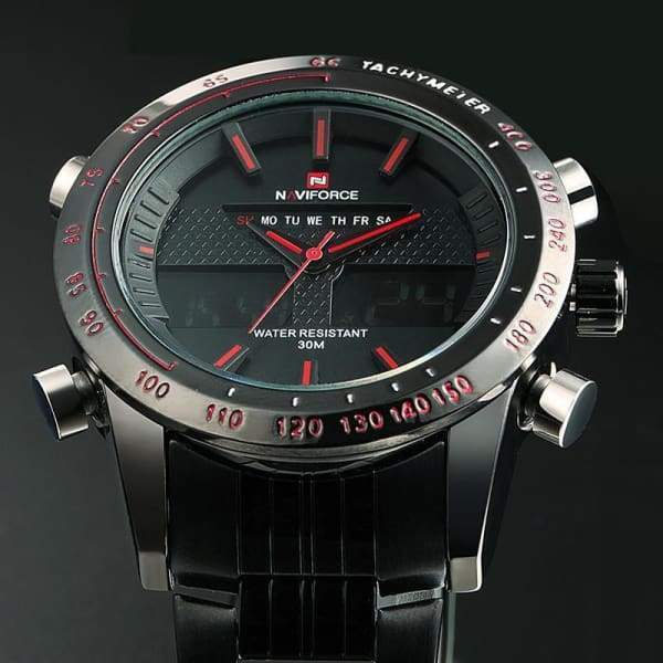 Montre De Poignet Quartz Homme Full Steel