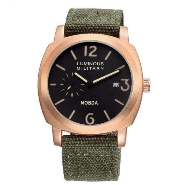 Montre De Luxe Pour Homme Avec Bracelet En Cuir