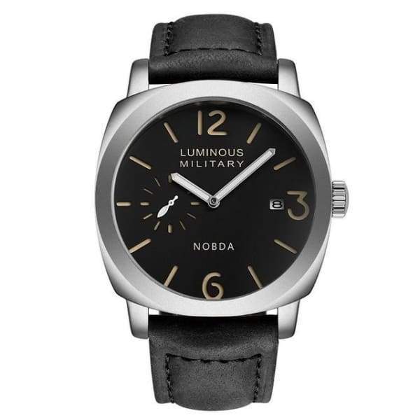 Montre De Luxe Pour Homme Avec Bracelet En Cuir