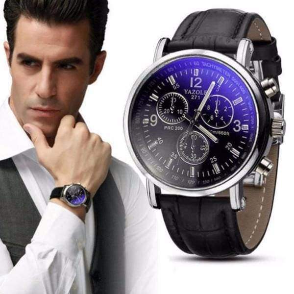 Montre À Quartz Chronographe Pour Homme