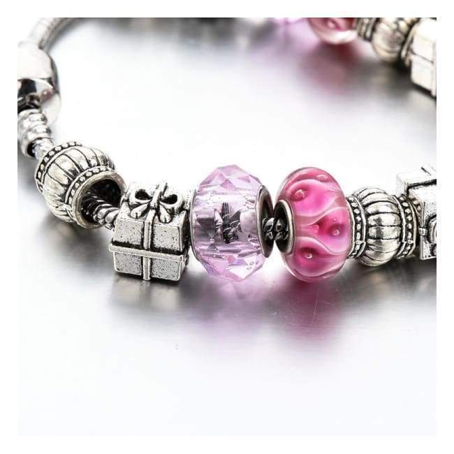 Bracelet De Perles De Verre De Murano