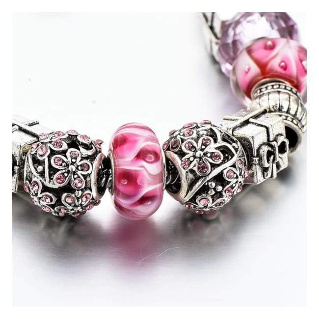 Bracelet De Perles De Verre De Murano