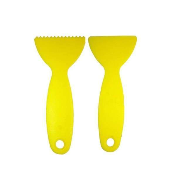 Racloir En Caoutchouc Jaune Pdr Pour Colle Thermique