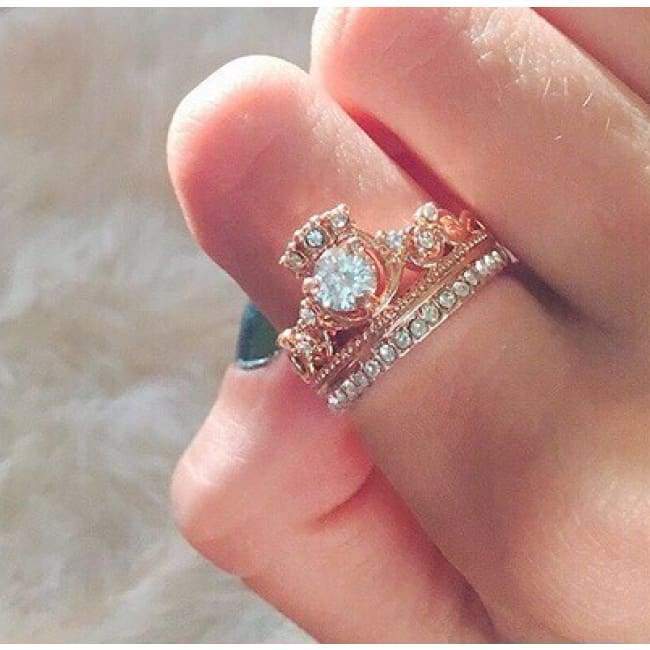 Bague Couronne Princesse