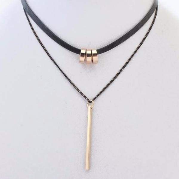 Chaînes À Pendentif Étoiles Géométriques Rétro