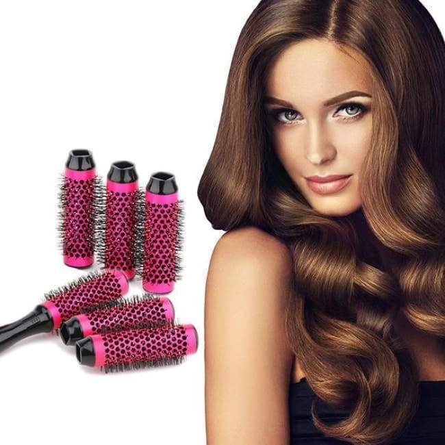 Ensemble De Brosse À Cheveux Ronde