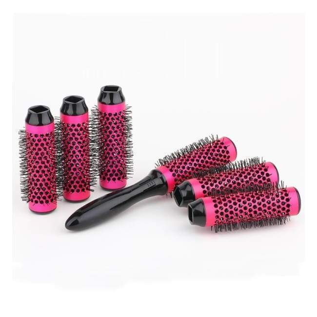 Ensemble De Brosse À Cheveux Ronde