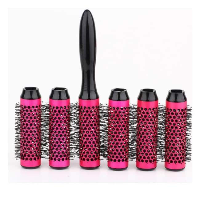 Ensemble De Brosse À Cheveux Ronde
