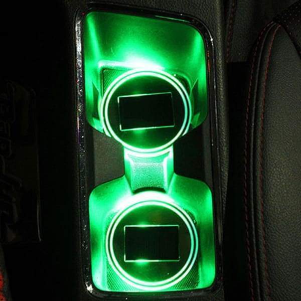 Tapis De Tasse De Voiture À Énergie Solaire Led