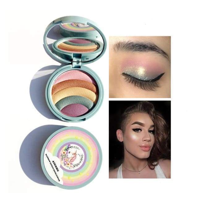 Surligneur Maquillage Unicorn Rainbow + Sac Unicorn Gratuit