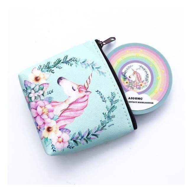 Surligneur Maquillage Unicorn Rainbow + Sac Unicorn Gratuit