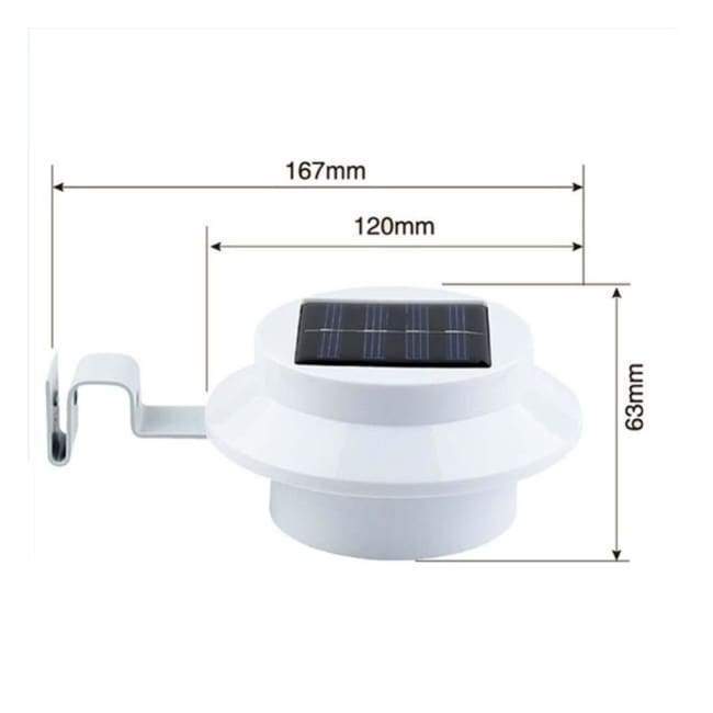 Gouttière Solaire À Led Étanche