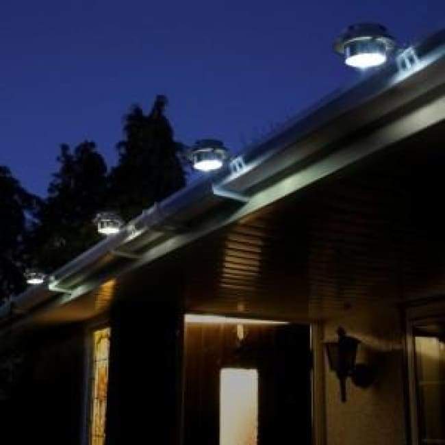 Gouttière Solaire À Led Étanche