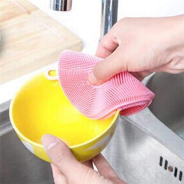 Éponge De Nettoyage Magique En Silicone