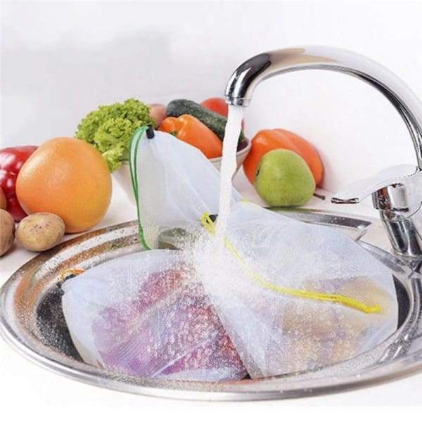 Sacs De Produits Réutilisables Sans Déchets, 2Pcs