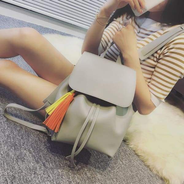 Sac À Dos À Pompon