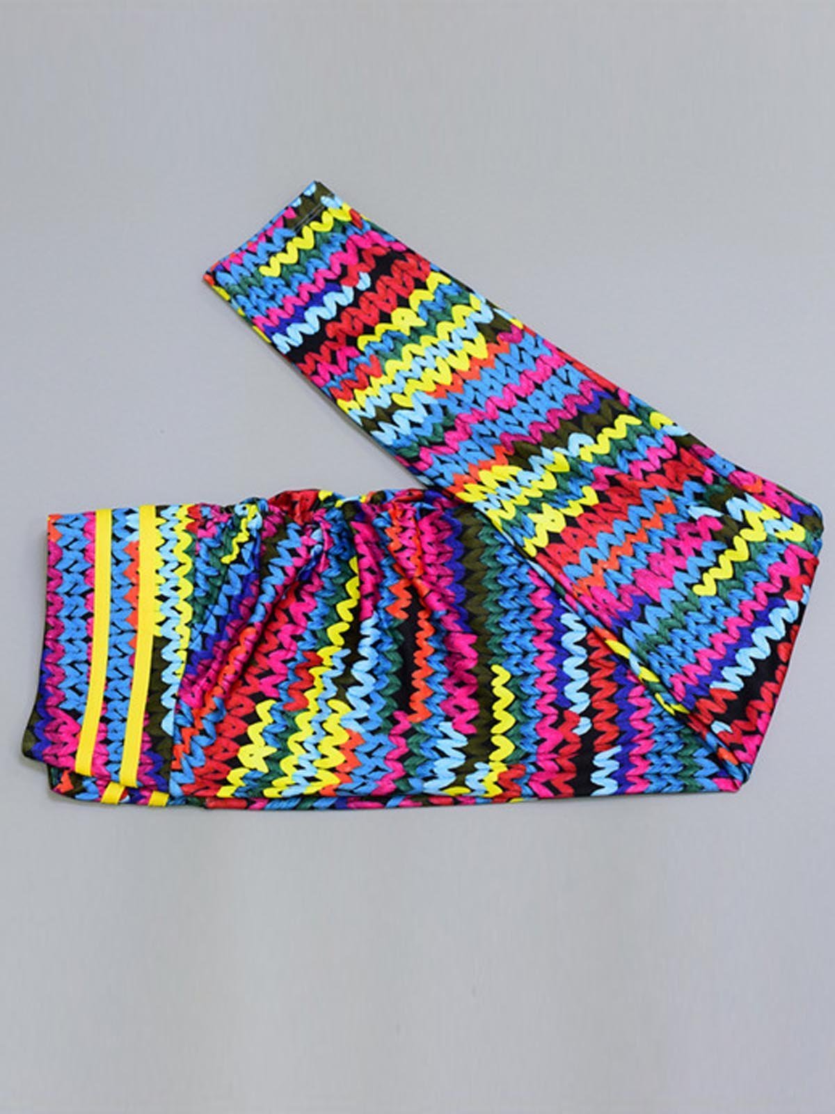 Leggings Imprimés Tricotés