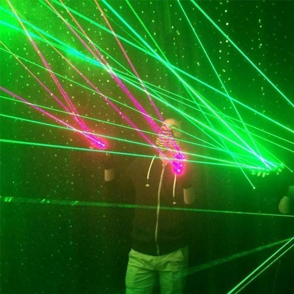 Gants Laser Led