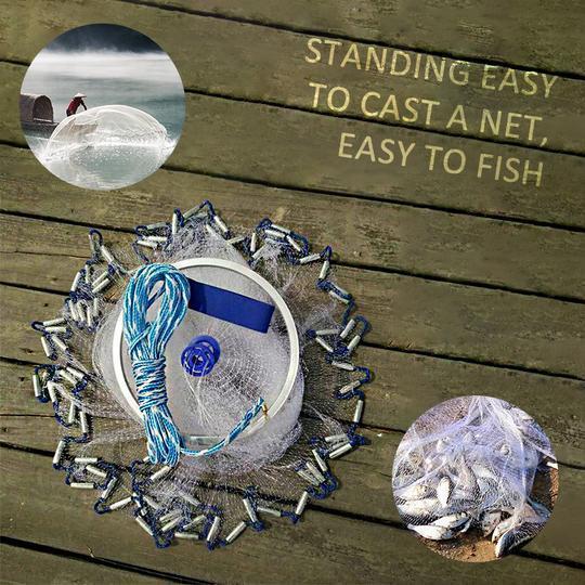 Le Meilleur Filet De Pêche Magic Cast Cast Net