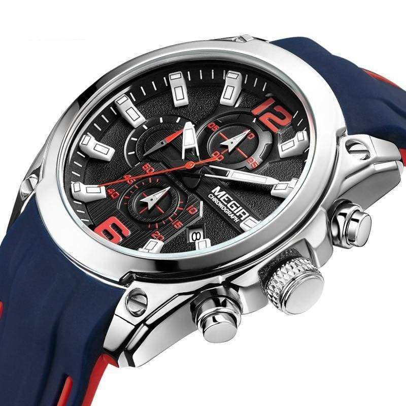 Montre Sport Multifonctionnelle Pour Homme || Montre Chronographe Pour Homme