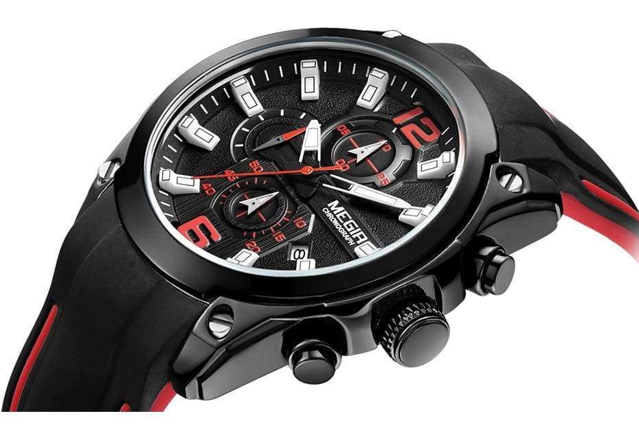 Montre Sport Multifonctionnelle Pour Homme || Montre Chronographe Pour Homme