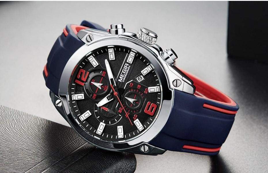 Montre Sport Multifonctionnelle Pour Homme || Montre Chronographe Pour Homme