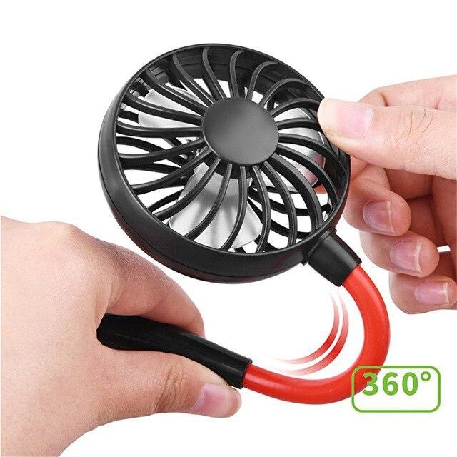 Tour De Cou Ventilateur Usb Rechargeable