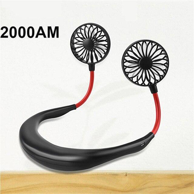 Tour De Cou Ventilateur Usb Rechargeable