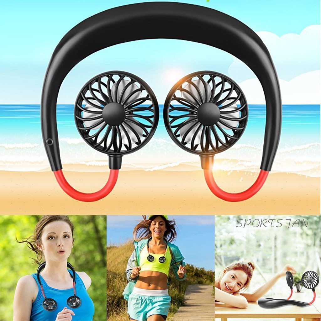 Tour De Cou Ventilateur Usb Rechargeable