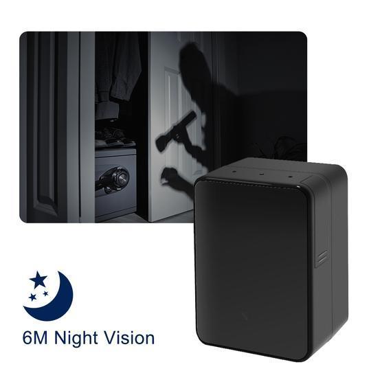 1080P Wifi Chargeur Caméra Super Vision Nocturne Ir Activé Par Le Mouvement De Sécurité Vision Live View Et Audio