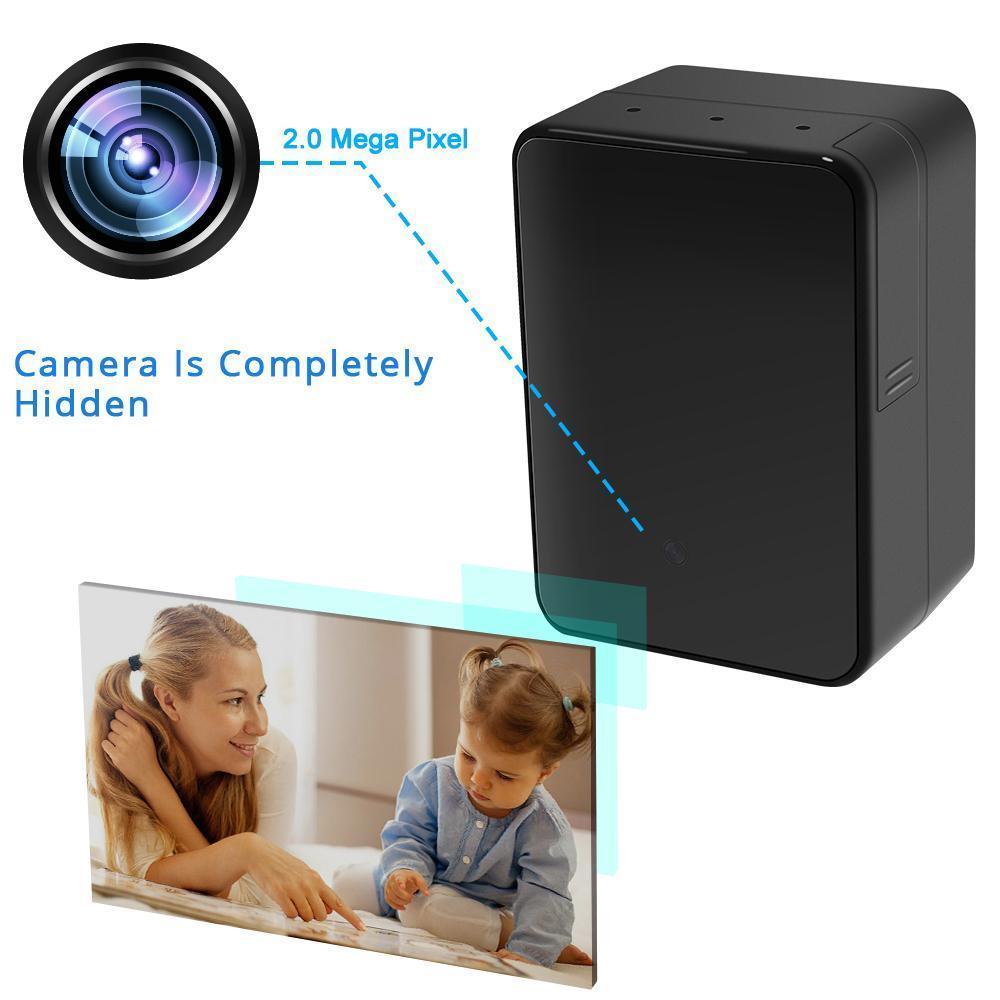 Appareil Photo Avec Chargeur 1080P Wifi Avec Vision Nocturne Infrarouge Et Activation Par Le Mouvement