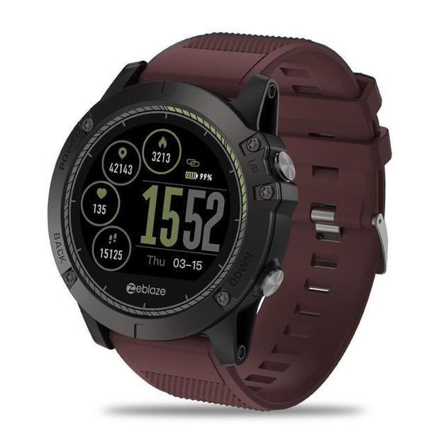 Nouveau Extérieur Robuste Ip67 Appareil Portable Étanche Moniteur De Fréquence Cardiaque Moniteur De Fréquence Cardiaque Affichage Couleur Sport Montre Intelligente