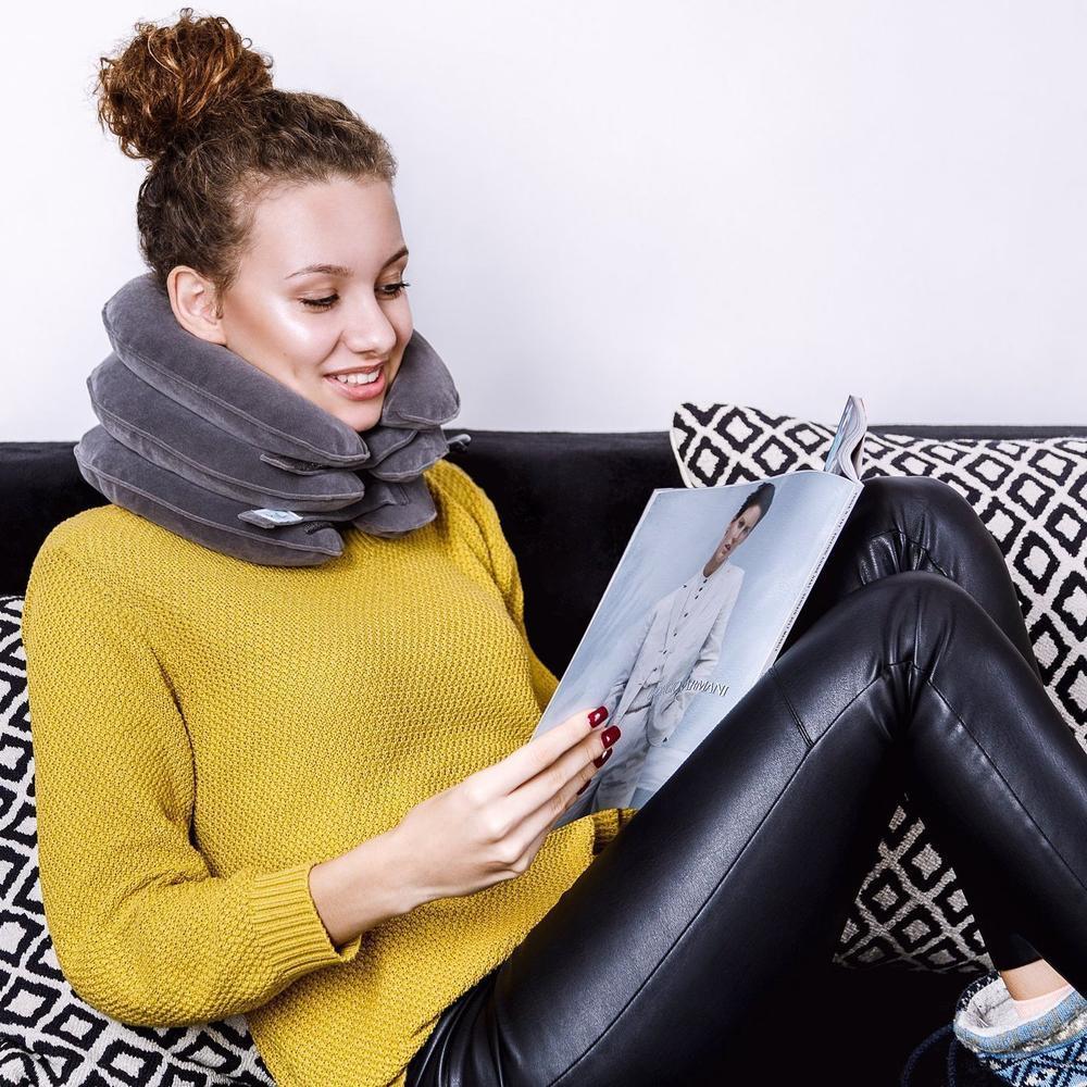 Collier De Coussin De Cou Extensible Pour Soulager La Douleur