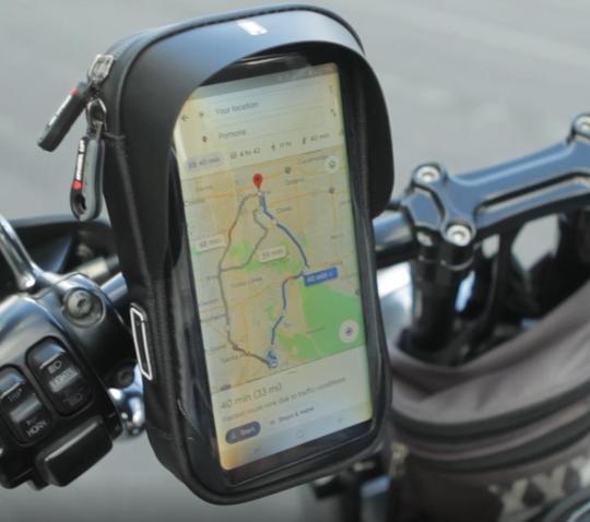 Support De Téléphone Moto Étanche