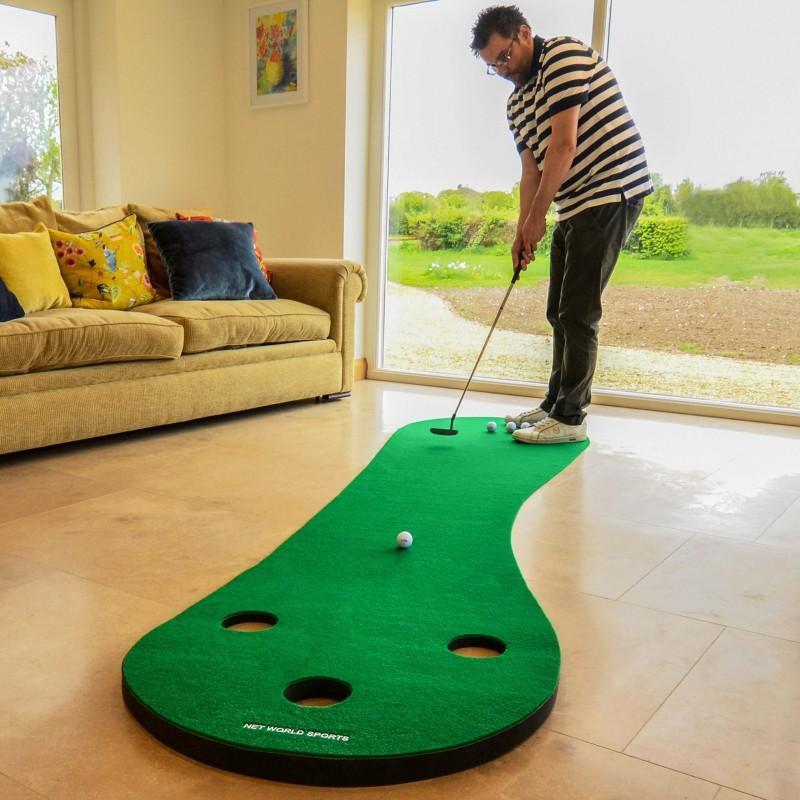 Pratiquez Putt It Anywhere Putting Green Intérieur Et Extérieur (9 Pieds X 3 Pieds)