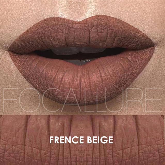 Brillant À Lèvres Hydrofuge Longue Tenue Mat 25 Couleurs