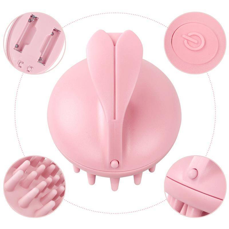 Massager De Tête De Lapin Électrique Mignon