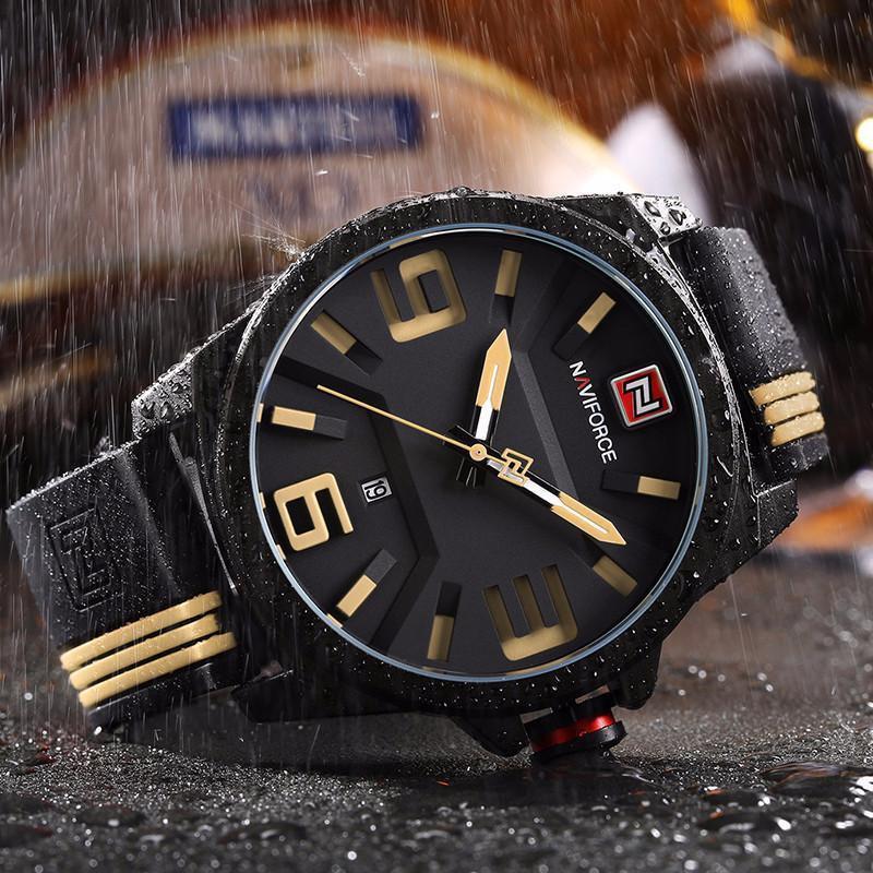 Mens Casual Sport Watches Visage 3D
