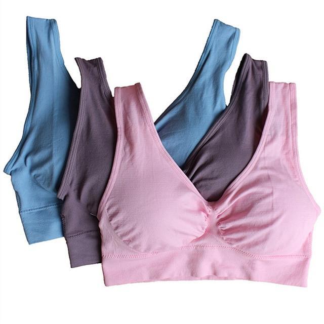 Confortable Soutien-Gorge Sans Fil Vente (Ensemble De 3)