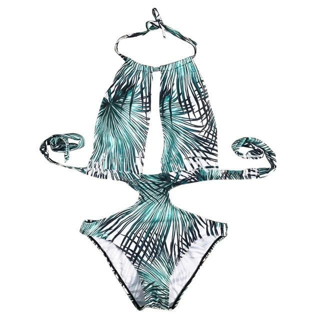 Maillot De Bain Une Pièce Palm