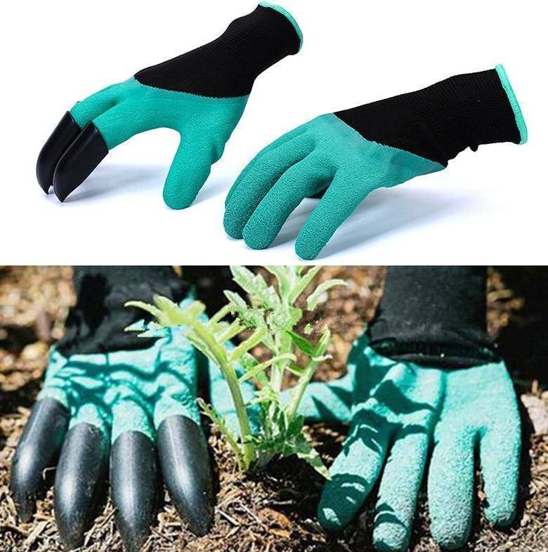 Gants De Jardin Avec Des Griffes Du Doigt