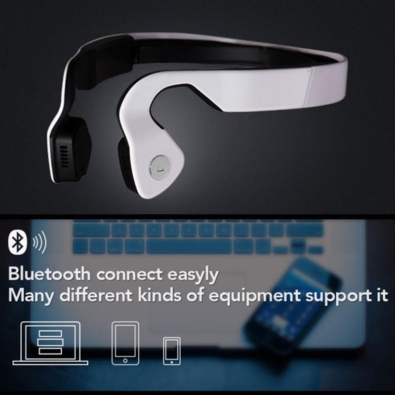 Casque Sans Fil Bluetooth À Conduction Osseuse