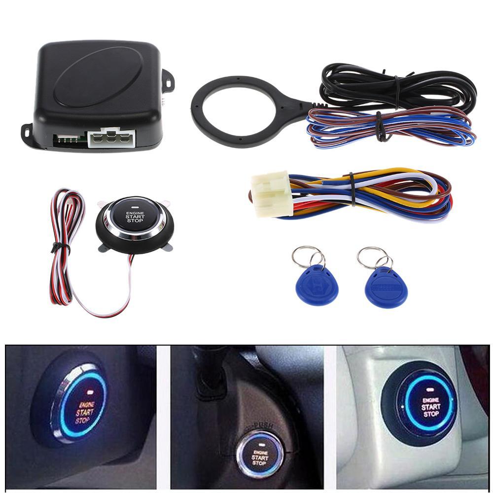 Système Automatique D'Entrée Sans Clé D'Alarme De Voiture Et De Début De Bouton Poussoir