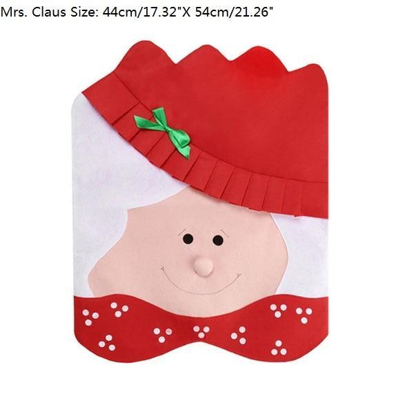 Santa Claus Cap Couvre-Chaises