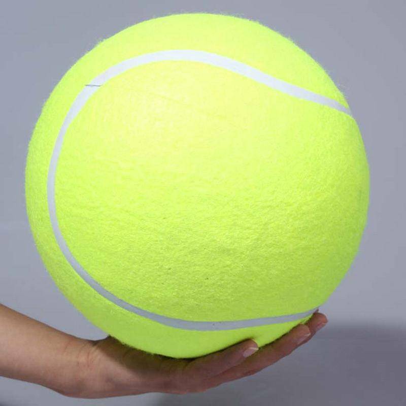Jouet Géant De Balle De Tennis Pour Chien À Mâcher