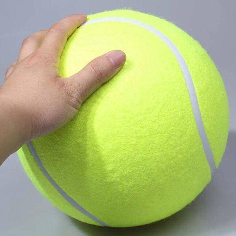 Jouet Géant De Balle De Tennis Pour Chien À Mâcher