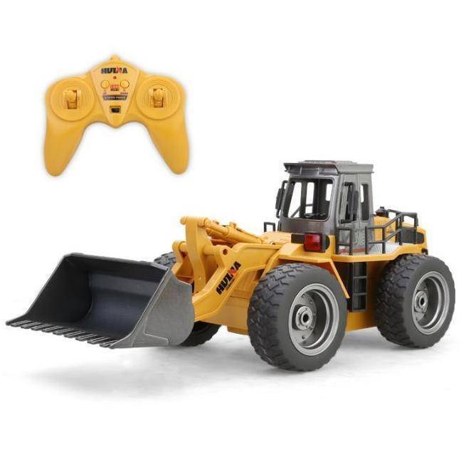 1/18 Rc Bulldozer En Métal Rc