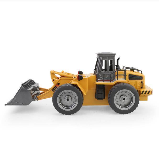 1/18 Rc Bulldozer En Métal Rc